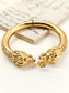 Nirav Golden Men's Royal Lion Kada