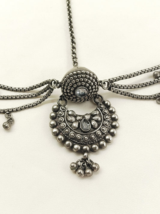 Pushkar Plain Oxidized Mathapatti