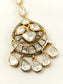 Kai White Kundan Teeka