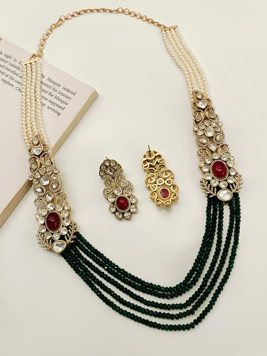 Pritee M & G Long Boutique Necklace Set