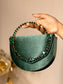 Anshita Green Evening Clutch