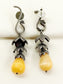 Abhilasha Yellow Oxidized Jhumki