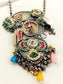 Saanvi Multi Colour Oxidized Neckpiece