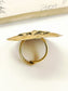 Nirav Golden Tribal Men's Ring