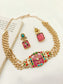 Siddhi Multi Colour Kundan Choker Set