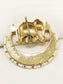 Vaibhav R&W Elephant Brooch