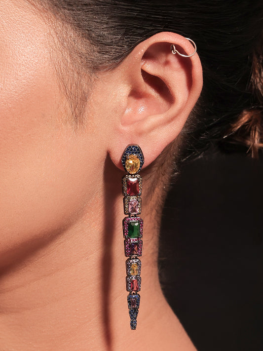 Mia Multi Colour Victorian Earring