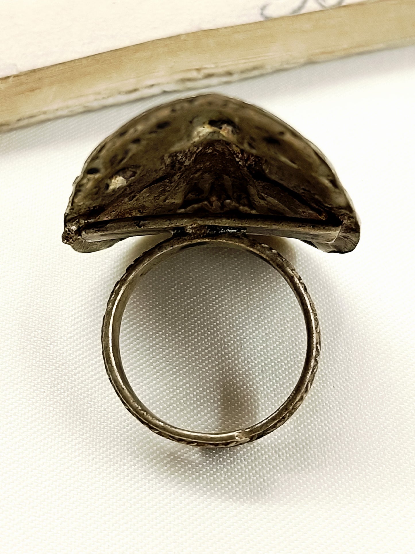 Labh Silver Tribal Men's Ring