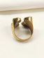 San Golden Men's Finger Ring