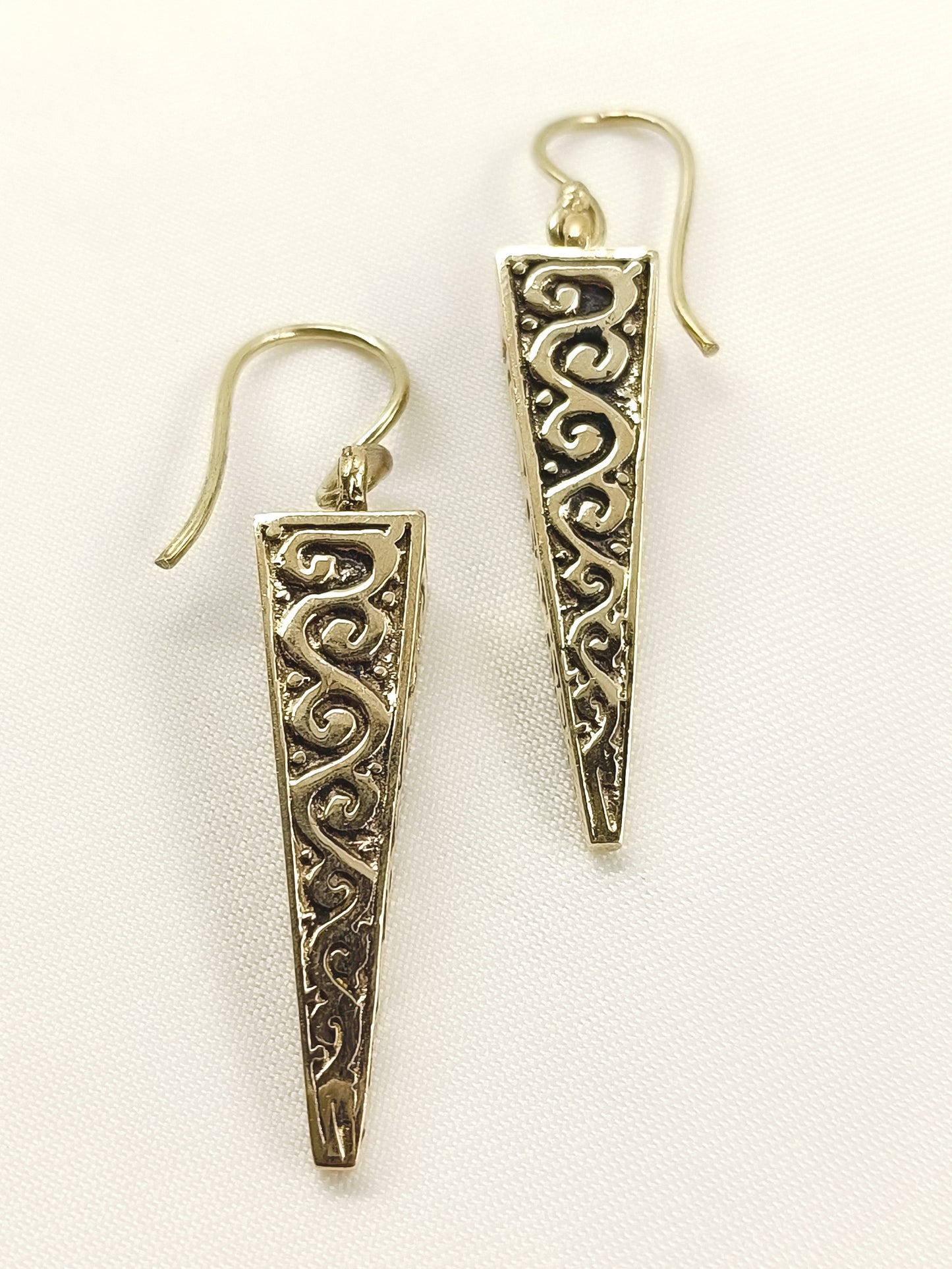 Cordlie Golden Men's Earrings