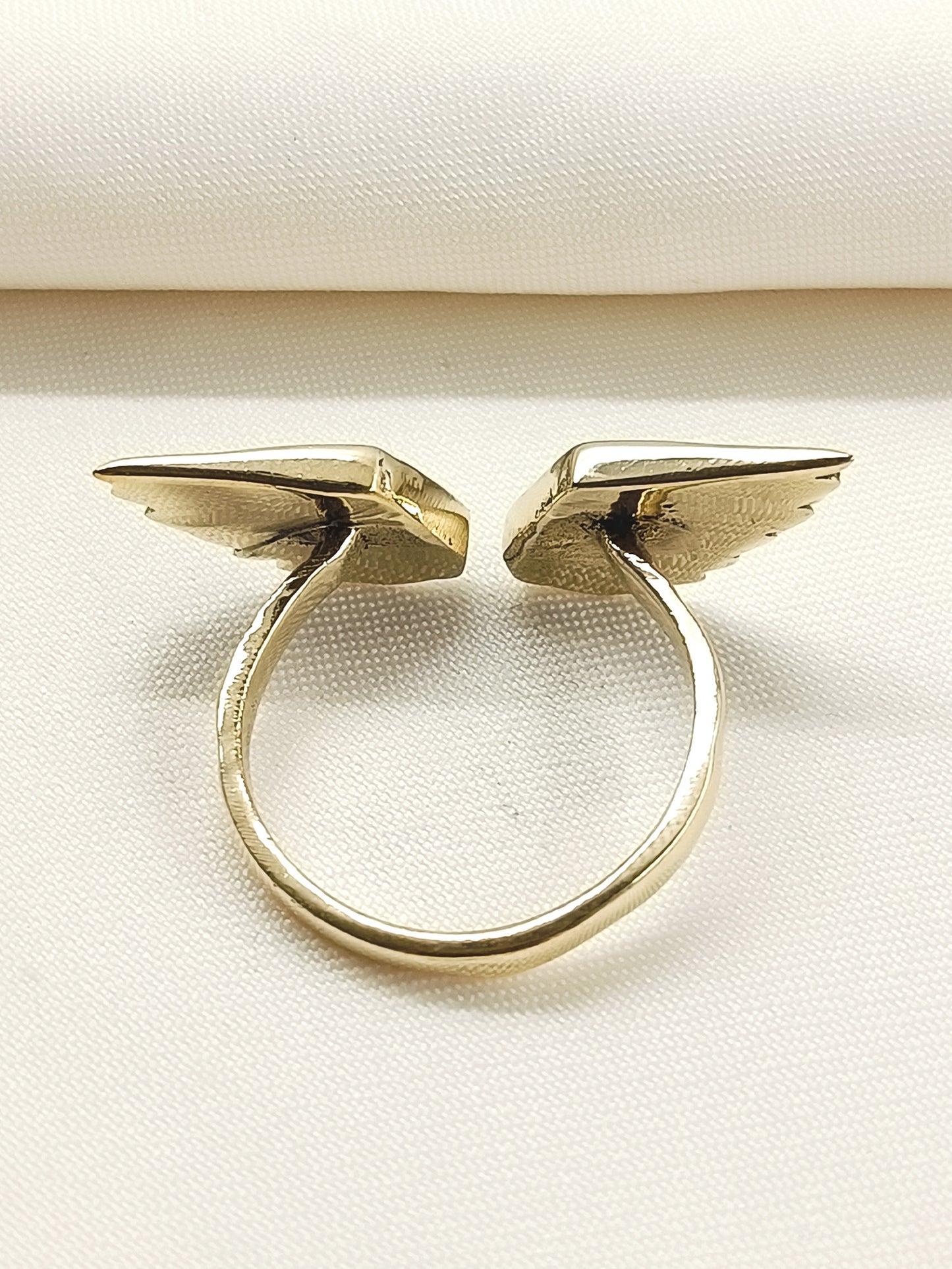 Zuber Golden Men's Finger Ring