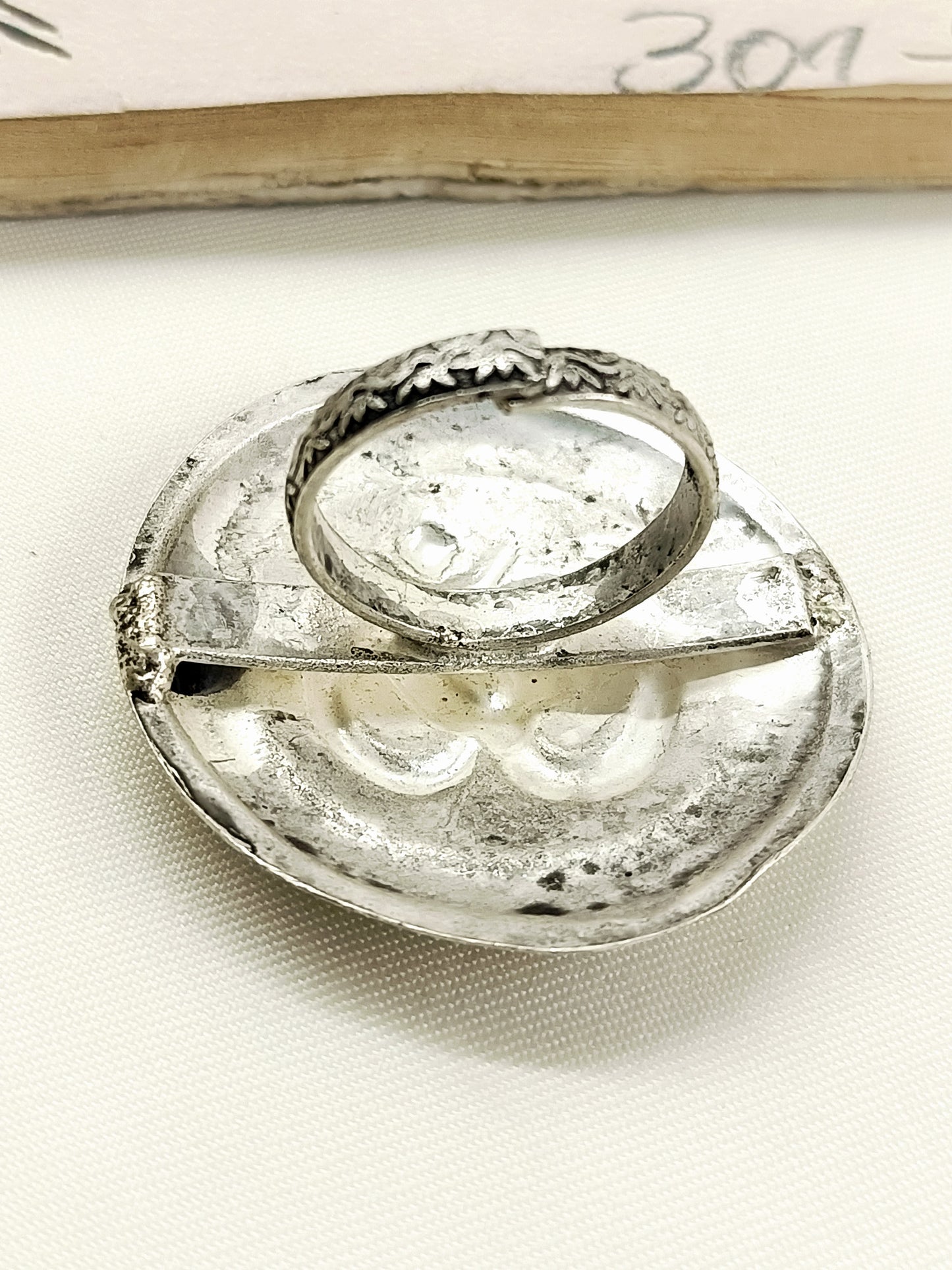 Mihir Silver Tribal Men's Ring