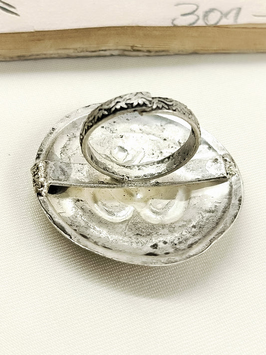 Mihir Silver Tribal Men's Ring