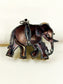 Jivansh Two Tone Elephant Men's Brooch
