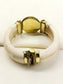 Idhik Men’s Royal Black Onyx Stone Tribal Bone Bracelet