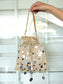 Meadow Golden Potli Bag