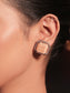 Ishita Peach Diamond Rhodium Plated Victorian Tops
