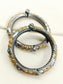 Shruti Dual Tone Oxidized Bangles
