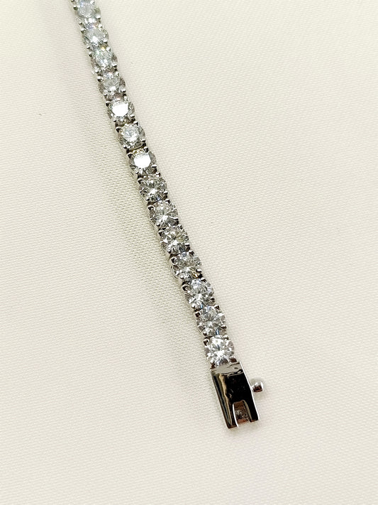 Aadhini 92.5 Silver Swarovski Stone Bracelet