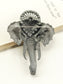 Devish Grey Elephant Men's Brooch