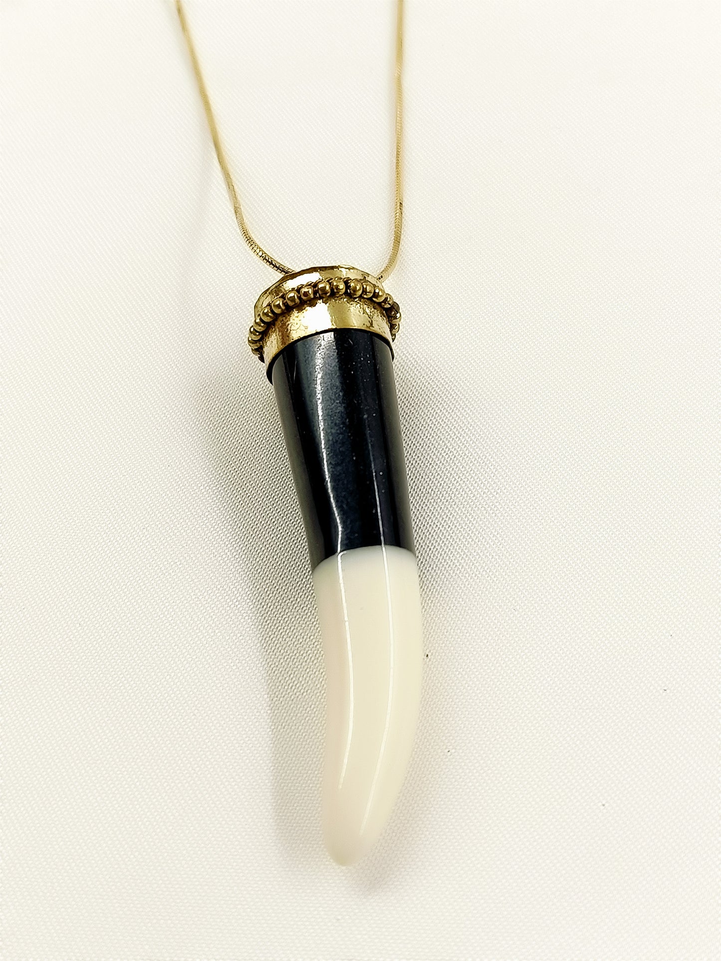 Vehaan Golden Bone Men's Neckpiece
