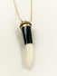 Vehaan Golden Bone Men's Neckpiece