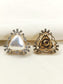 Ganga White Pearl American Diamond Tops