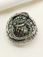 Myla Green Victorian Finger Ring