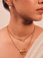 Roohi White Kundan Pendant Set