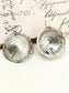 Nitin Silver Tribal Men's Earring