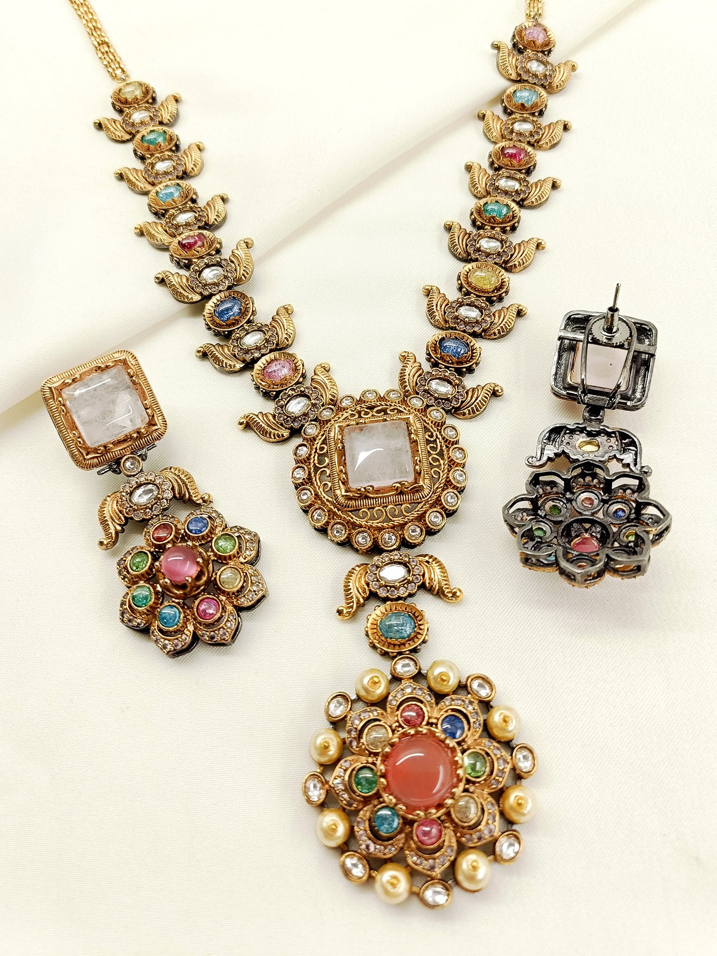 Cristina Multi Colour Boutique Necklace Set