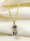 Neeharika 92.5 Silver Swarovski Stone Pendal