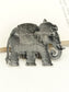 Shlok Grey Elephant Men's Brooch