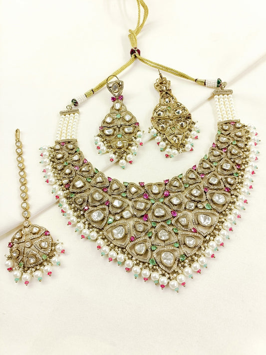 Parnitha R&G Victorian Bridal Necklace Set