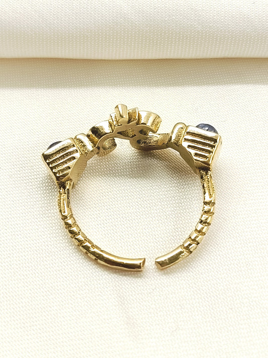Ishan Blue Men's Finger Ring