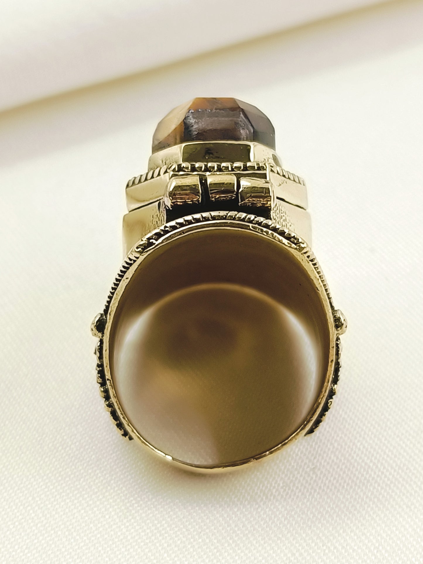 Shamik Brown Men's Finger Ring