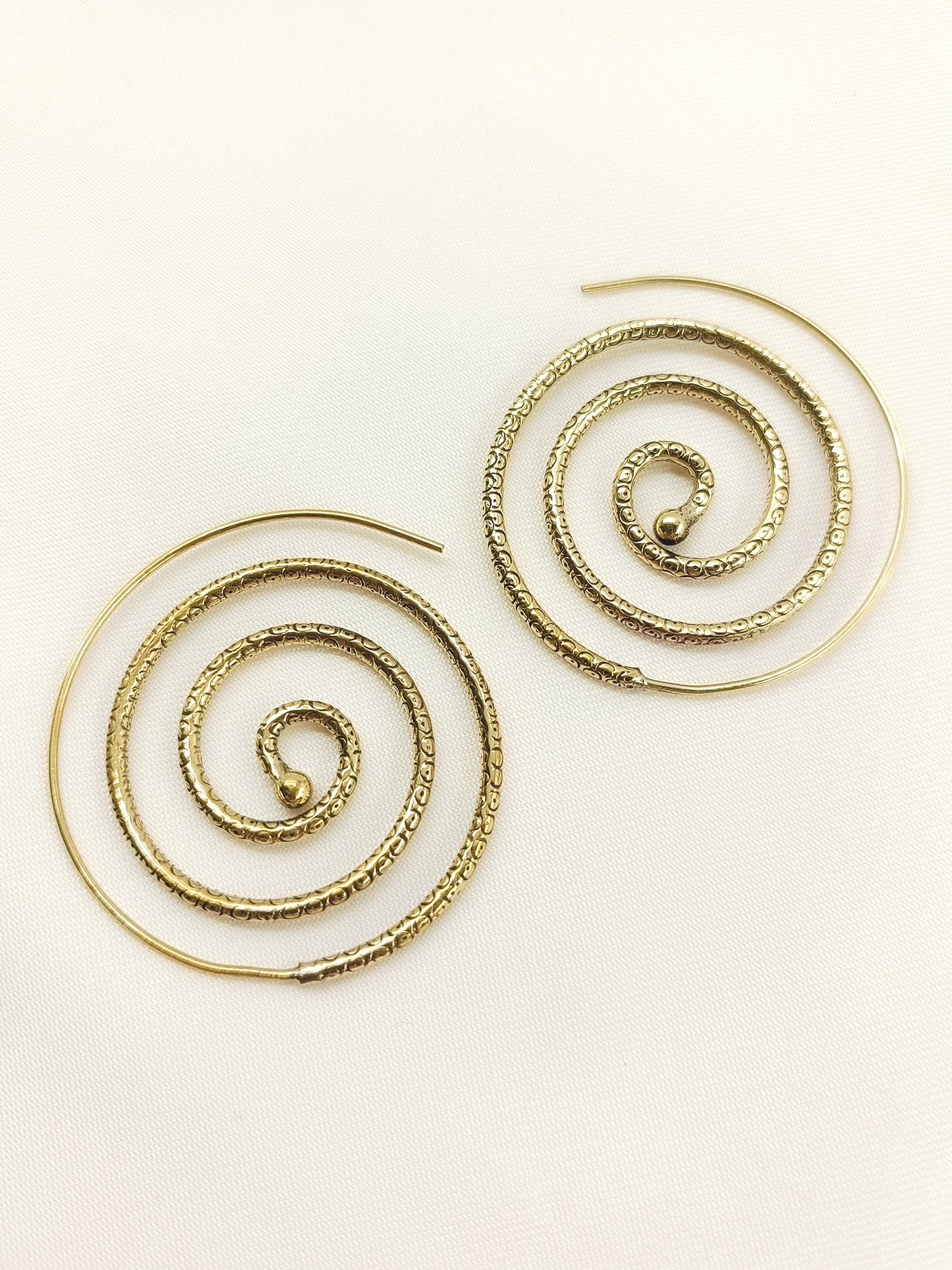 Azmat Golden Men's Earrings