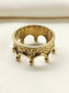 Anvik Golden Men's Finger Ring