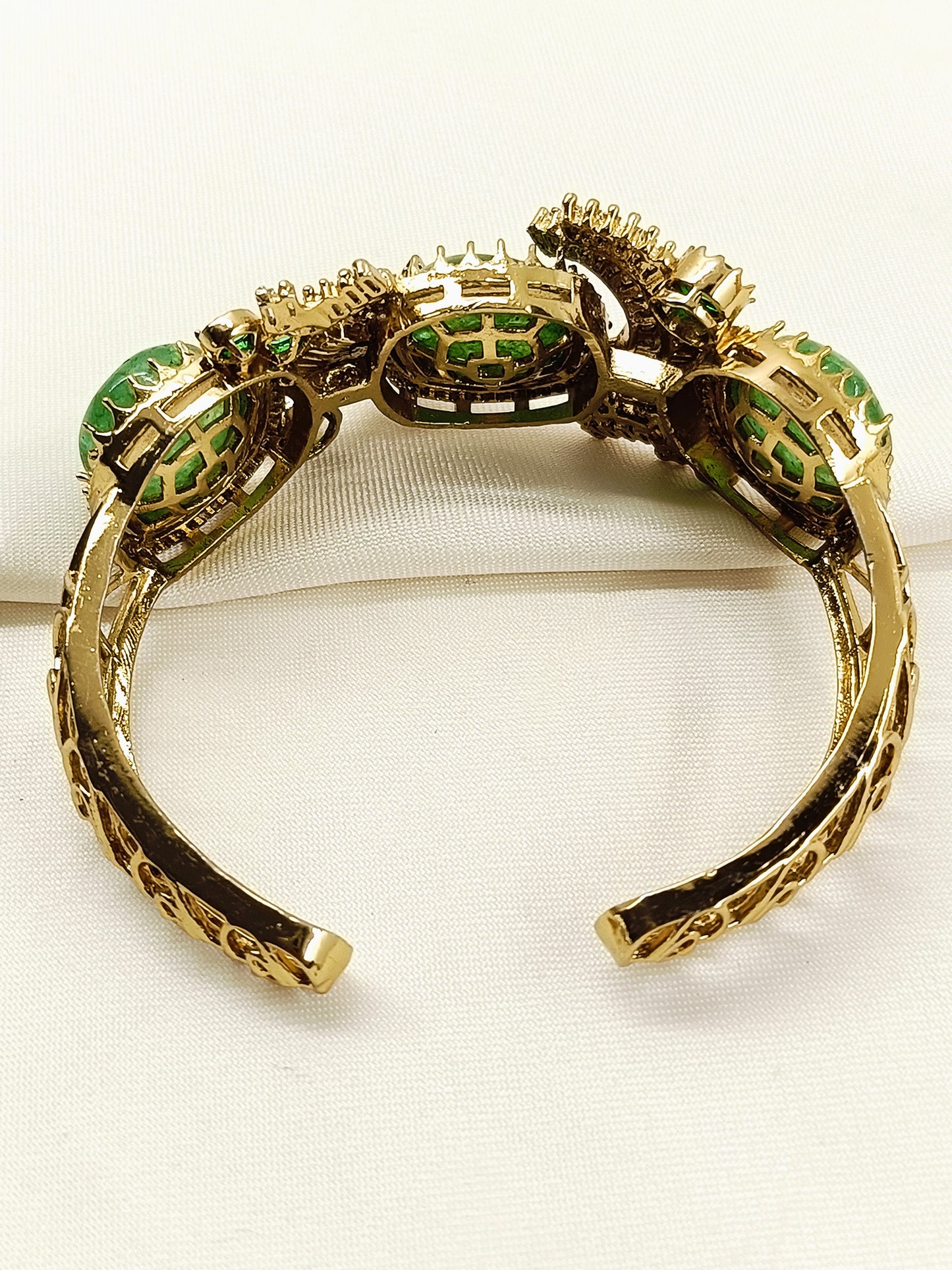 Indu Green Victorian Bracelet