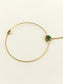 Sajani Green Antique Nath with Chain