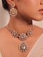 Vishnupriya White Kundan Necklace Set