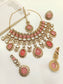 Eeshta Pink Kundan Necklace Set