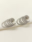 Dhavanjee White American Diamond Earcuffs
