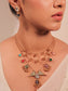 Kashish Multi Colour Kundan Necklace Set