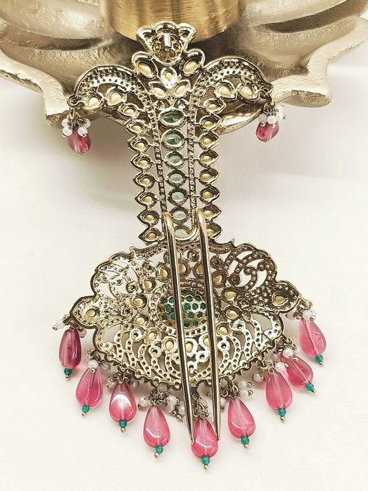 Kavish Mint Green Dulha Kalgi