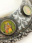 Anjuri Multi Colour Oxidized Radha Krishna Pichwai Neckpiece
