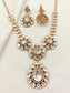 Vishnupriya White Kundan Necklace Set