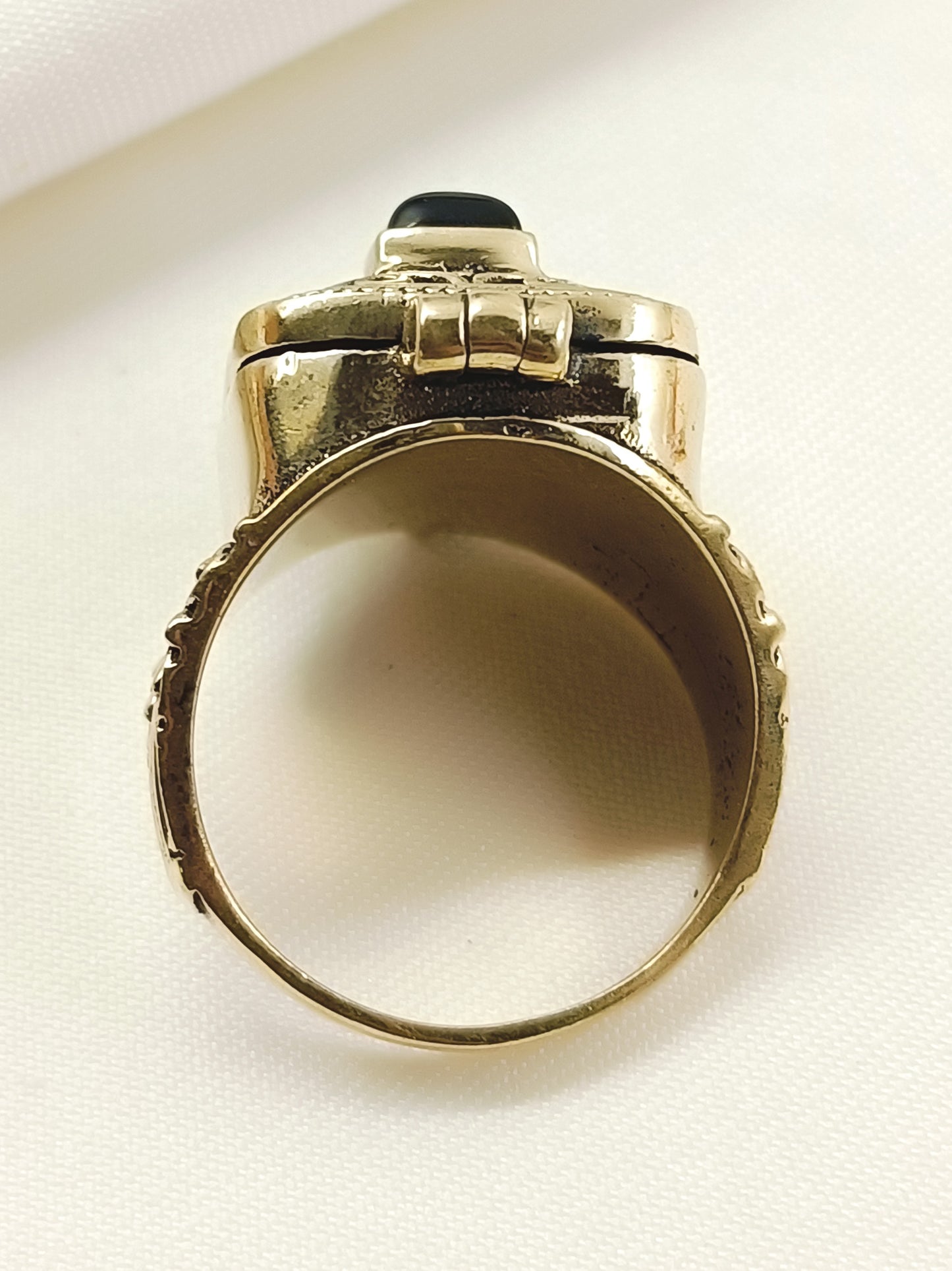 Tishav Black Men's Finger Ring