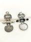 Dhrishti Plain Oxidized Earring