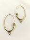 Philippa Golden Men's Earrings